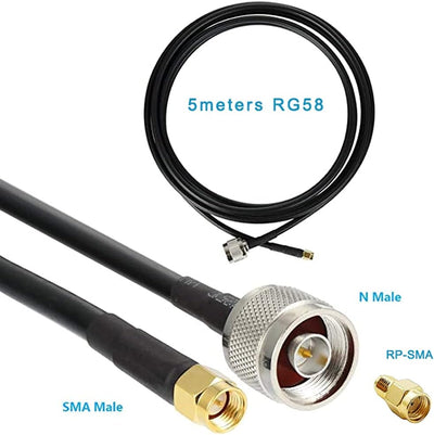 Gainfi 868MHz LoRa Antenne Helium Miner Meshtastic Antennes for LORA32 ESP32 Module, 4.5dbi LoRaWAN