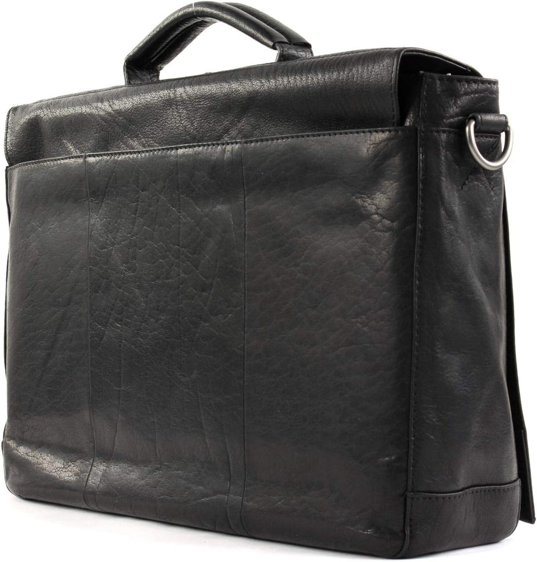 Strellson Leder Aktentasche L Coleman 2.0 black