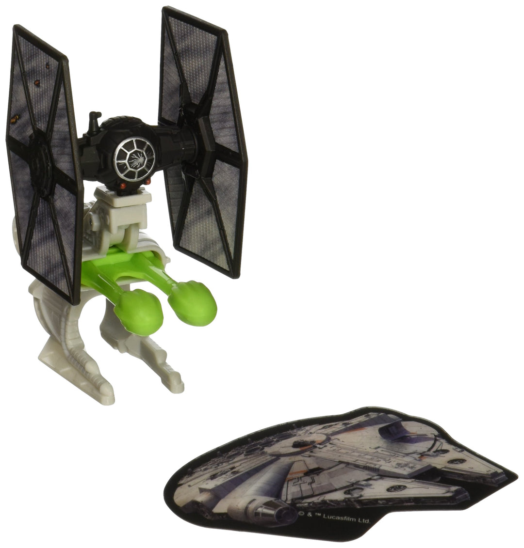Star Wars TIE Fighter mit Blast Attack - Hot Wheels Star Wars Flieger mit Abschlussvorrichtung