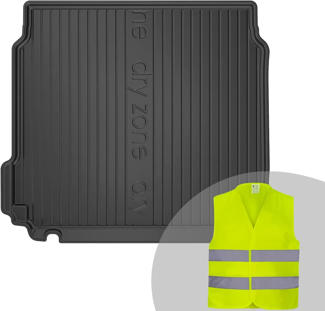 FROGUM DryZone Gummimatte Ganzjährige Praktische Auto Kofferraummatte Kofferraumwanne passend für Pe