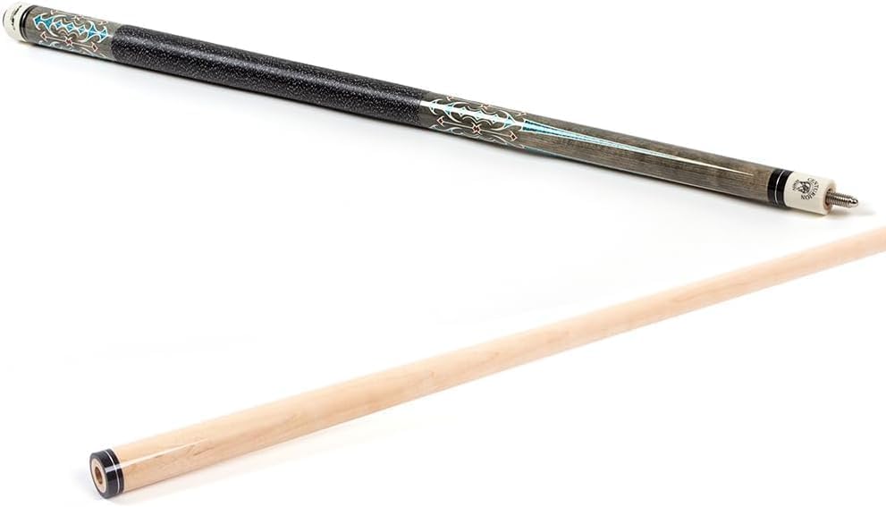 Riley Centurion American Billardqueue mit Leinenummanteltem Griff, 147 cm, 13 mm Spitzen-Gelenkschut
