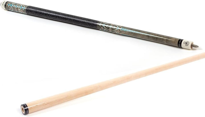 Riley Centurion American Billardqueue mit Leinenummanteltem Griff, 147 cm, 13 mm Spitzen-Gelenkschut
