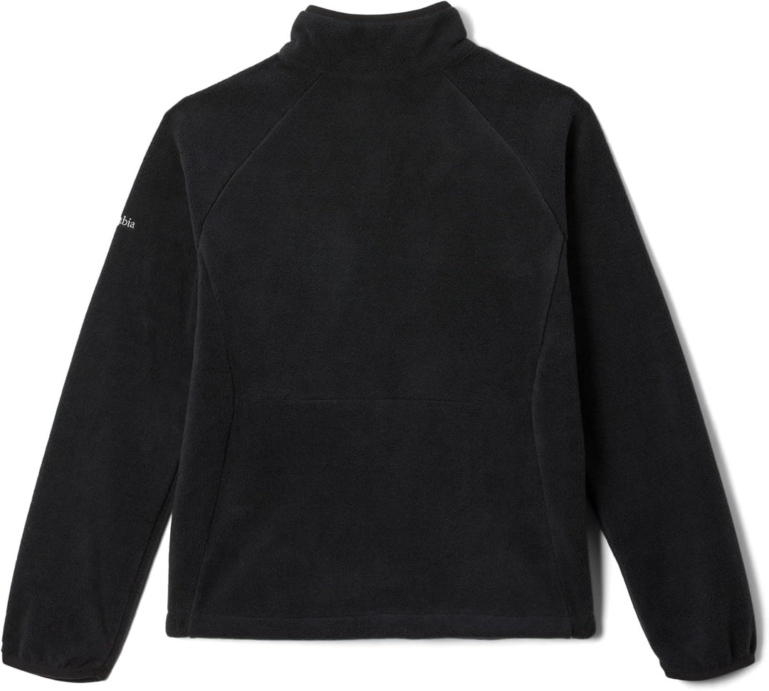 Columbia Unisex Fleecejacke für Jugendliche mit durchgehendem Reissverschluss XS Schwarz, XS Schwarz