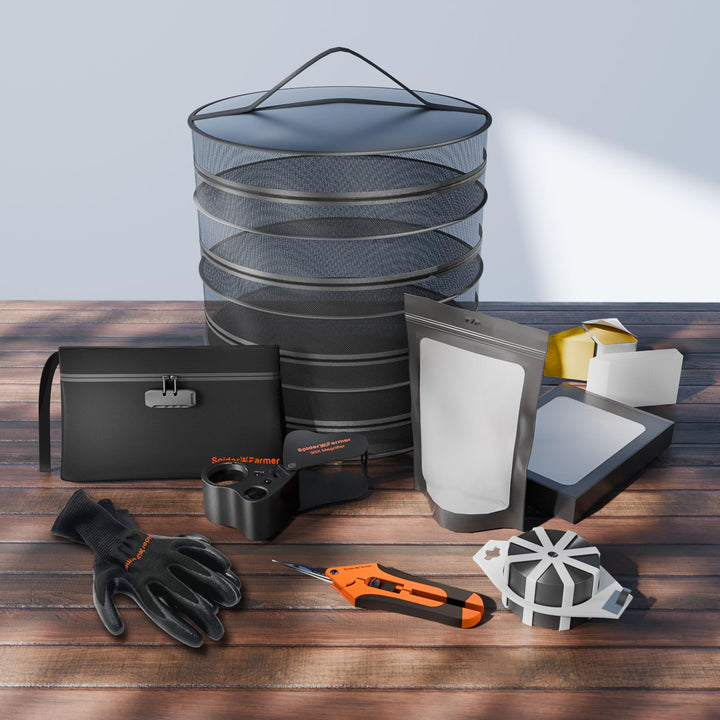 Spider Farmer Cost-Effective 9-in-1 Plant Grow Tools Kit, Professionelle Kräuter Gartengeräte, Garte