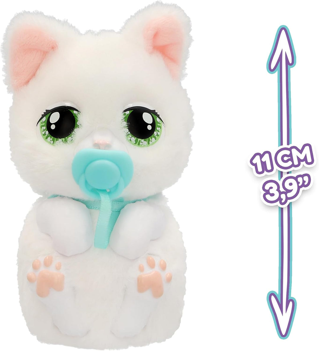 Baby Paws JUST Born Kitty INTERAKTIVE Haustiere Haustiere mit Einer elektronischen Transportbox mit