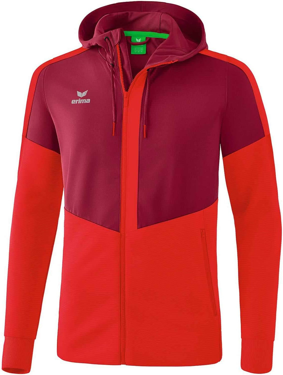 Erima Herren Squad Trainings Jacke, S Bordeaux/Rot