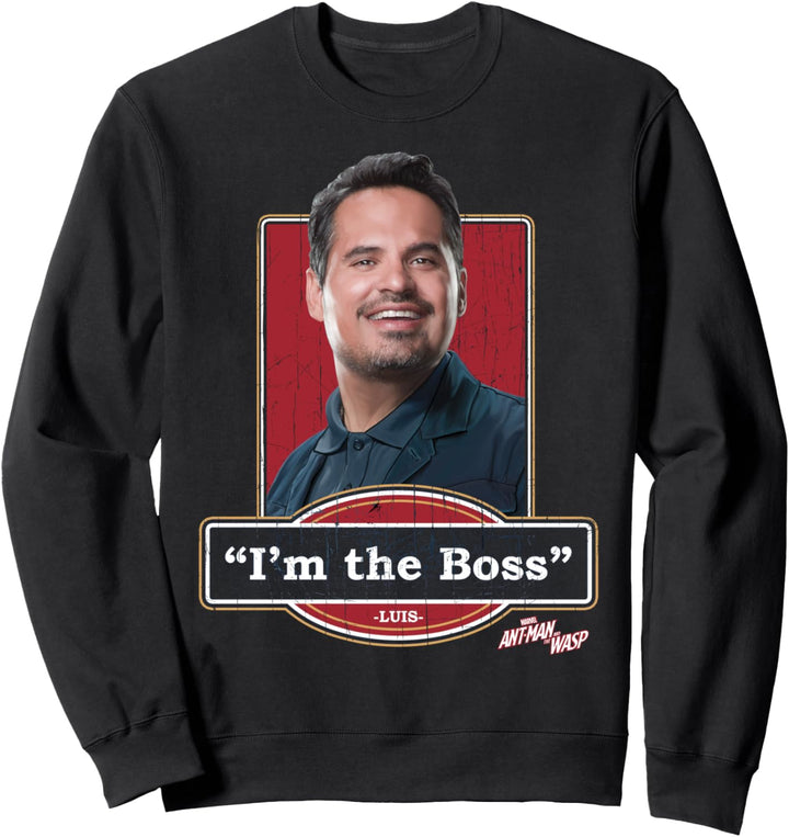 Marvel Ant-Man And The Wasp Luis I'm The Boss Portrait Sweatshirt