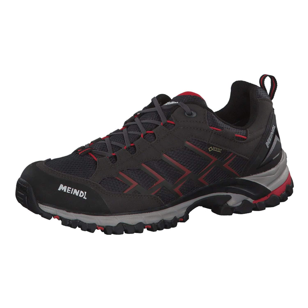 Meindl Herren 3825 01 42 EU Schwarz Rot, 42 EU Schwarz Rot