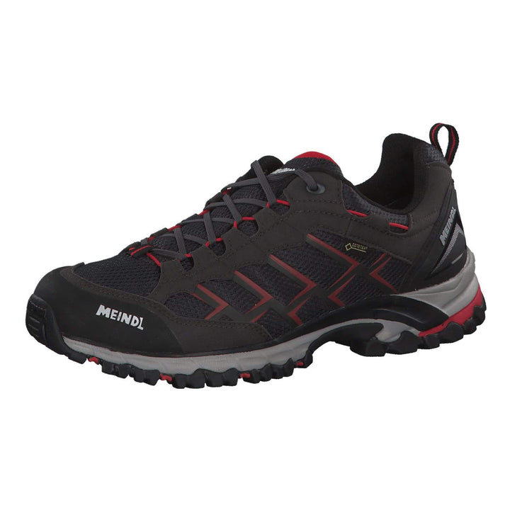 Meindl Herren 3825 01 42 EU Schwarz Rot, 42 EU Schwarz Rot
