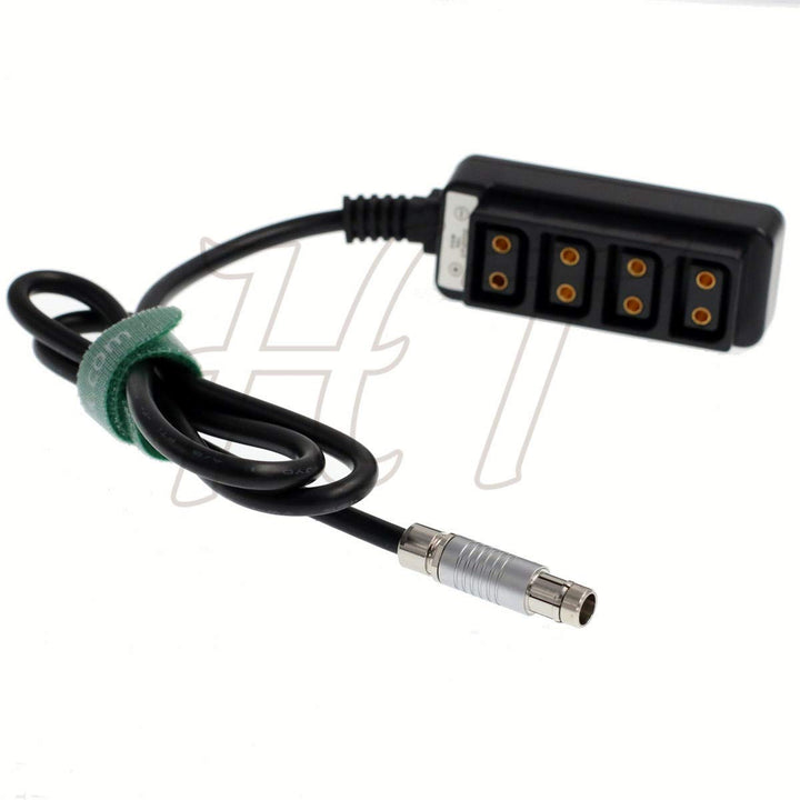 HT Alexa RS 3-polig auf 4 Port D-Tap Power Splitter Buchse P-Tap Adapterkabel