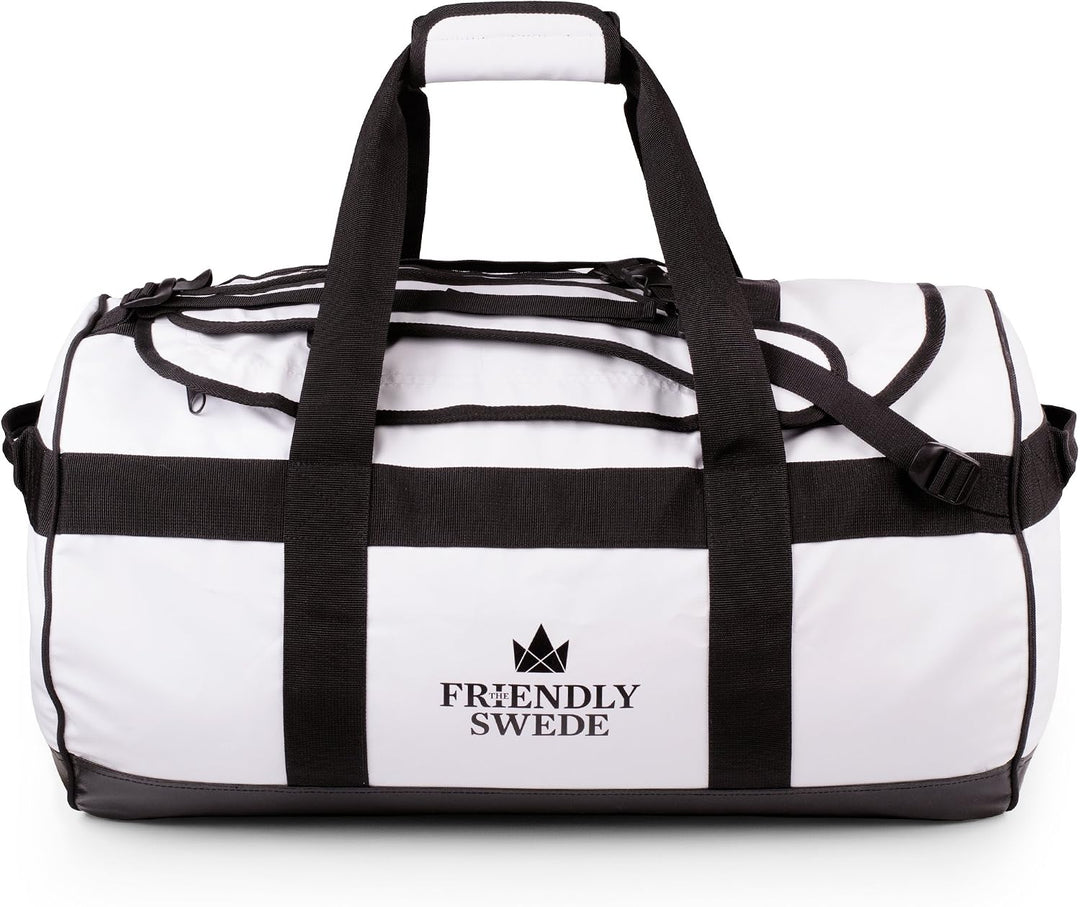 The Friendly Swede Wasserfeste Reisetasche Duffle Bag Rucksack - 30L / 60L / 90L - Seesack, Sporttas