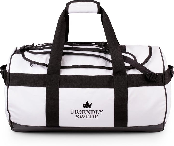 The Friendly Swede Wasserfeste Reisetasche Duffle Bag Rucksack - 30L / 60L / 90L - Seesack, Sporttas