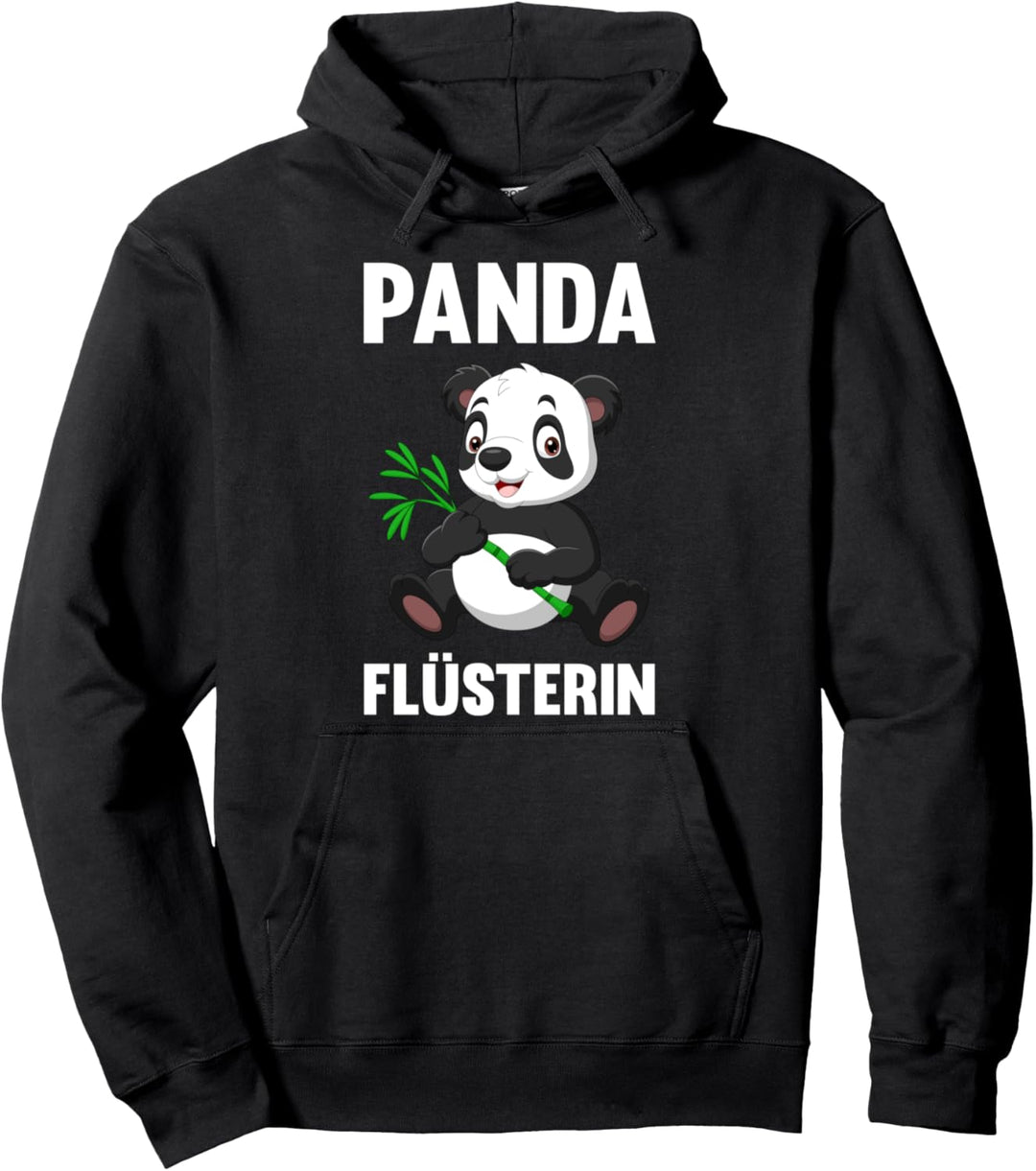 Panda Flüsterin Pullover Hoodie