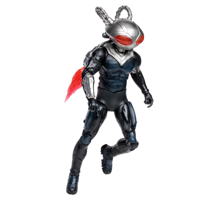 Lansay McFarlane Toys – DC – Aquaman 2 – Black Manta – 18 cm – Sammelfigur und Zubehör – Filmfiguren