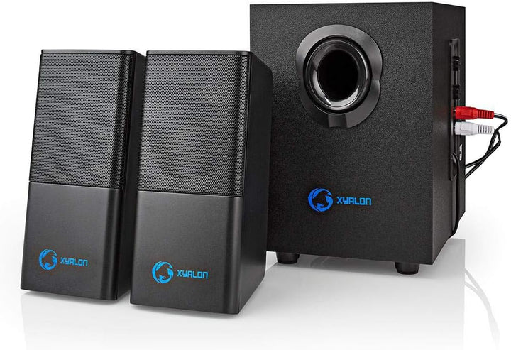 NEDIS - Gaming-Lautsprecher - Satellitenlautsprecher - Lautstärke-Regler - 15-W-Subwoofer - Stromver
