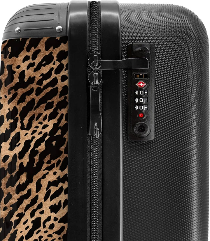 NoBoringSuitcases.com® Handgepäck, Hartschalenkoffer mit TSA Schloss, Trolley, Reisekoffer, Carry on