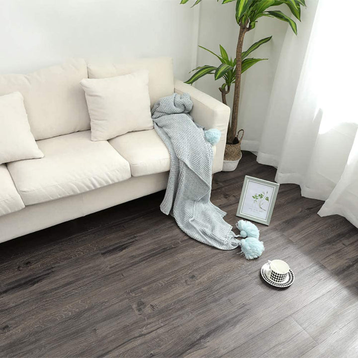 INMOZATA 5,01m² PVC Bodenbelag Selbstklebend Holzoptik Vinylboden Selbstklebend Rutschfeste Wasserfe