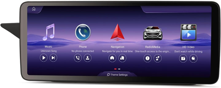 Erisin Qualcomm 8-Kern 8GB+128GB Android 14 Autoradio für Mercedes Benz W212 S212 E-Klasse NTG 4.5 1