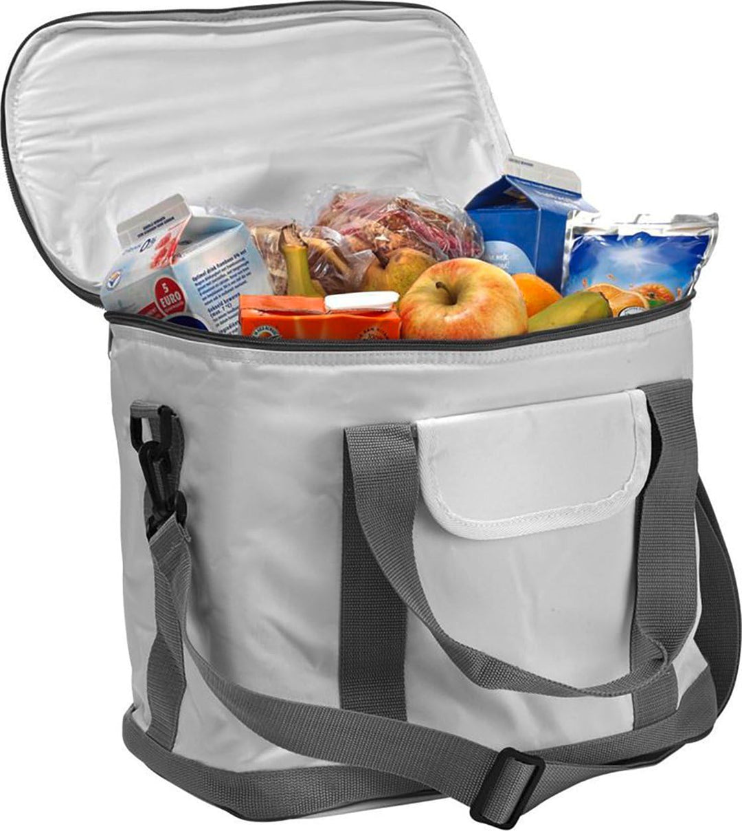 Kühltasche MARBELLA 20 Liter (= 36 Dosen) inkl. 4 Akkus für Picknick, Grillen, Wandern, Ausflüge, Ur