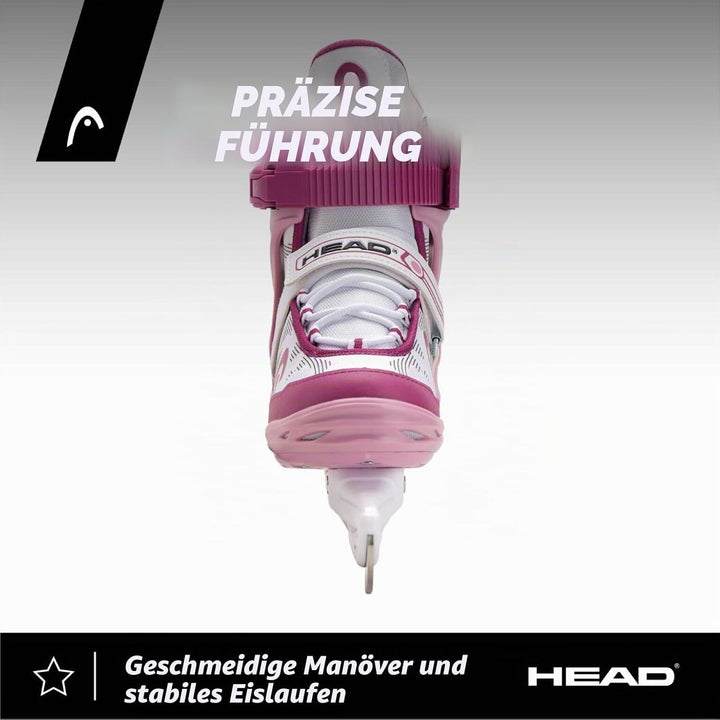 Head Icebreaker Freizeit-Schlittschuhe – für Anfänger und Fortgeschrittene, rostfreie Stahlkufen, Sc