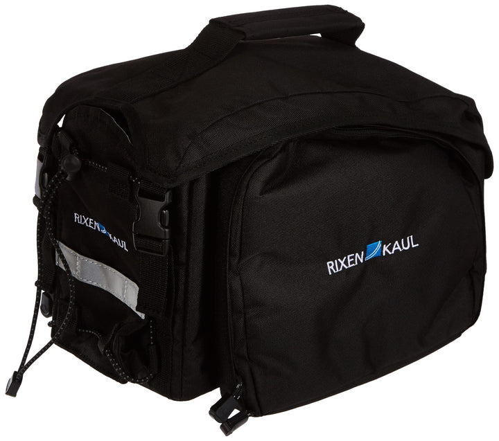 KlickFix 561205 Unisex Farradtasche Rackpack 1 Plus für Rackt Gepäckträgertasche, Schwarz, 28 x 35 x