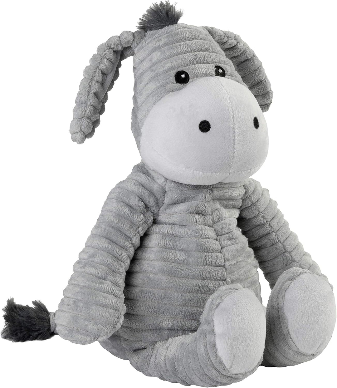Warmies® Wärmekissen/Stofftier"Pure Esel grau" herausnehmbare Hirse Lavendelfüllung 33cm 550g