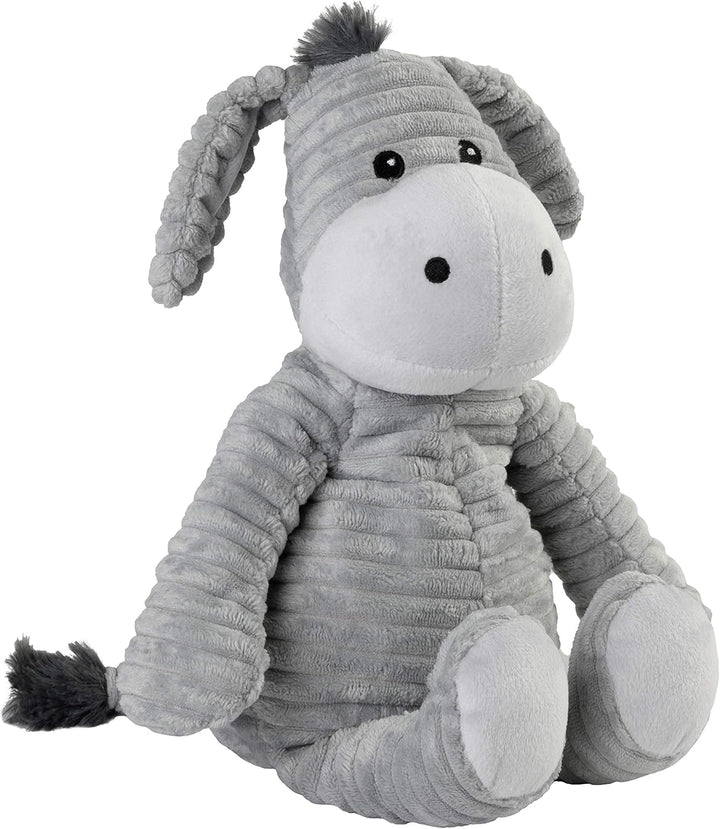 Warmies® Wärmekissen/Stofftier"Pure Esel grau" herausnehmbare Hirse Lavendelfüllung 33cm 550g