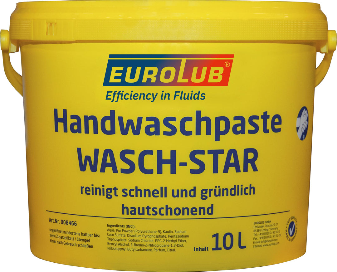 EUROLUB 8466 Handwaschpaste Wasch-Star, 10 Liter