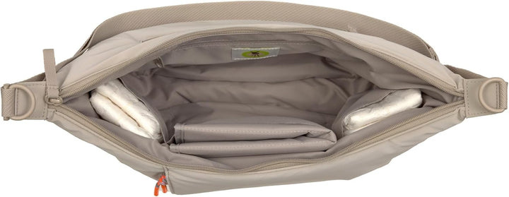 LÄSSIG Baby Wickeltasche zum Umhängen mit Wickelunterlage, Kinderwagenbefestigung, wasserabweisend/G