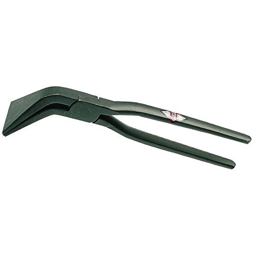 Falzzange 45° gekröpft, Griffe tauchisoliert 550 g, 240 mm