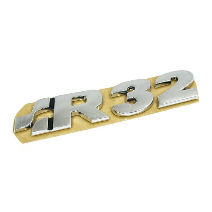 Volkswagen Original VW Golf 4 (1J) R32 Schriftzug Emblem Tuning Zeichen Logo Chrom