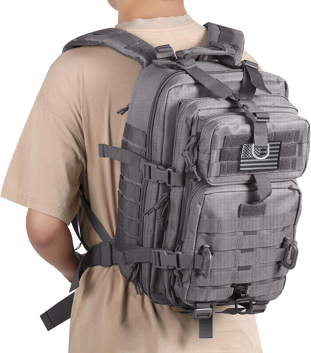 Hannibal Tactical Militär Taktischer Rucksack Cooper Rucksack Armee Assault Pack 3 Tage Bug Out Go B