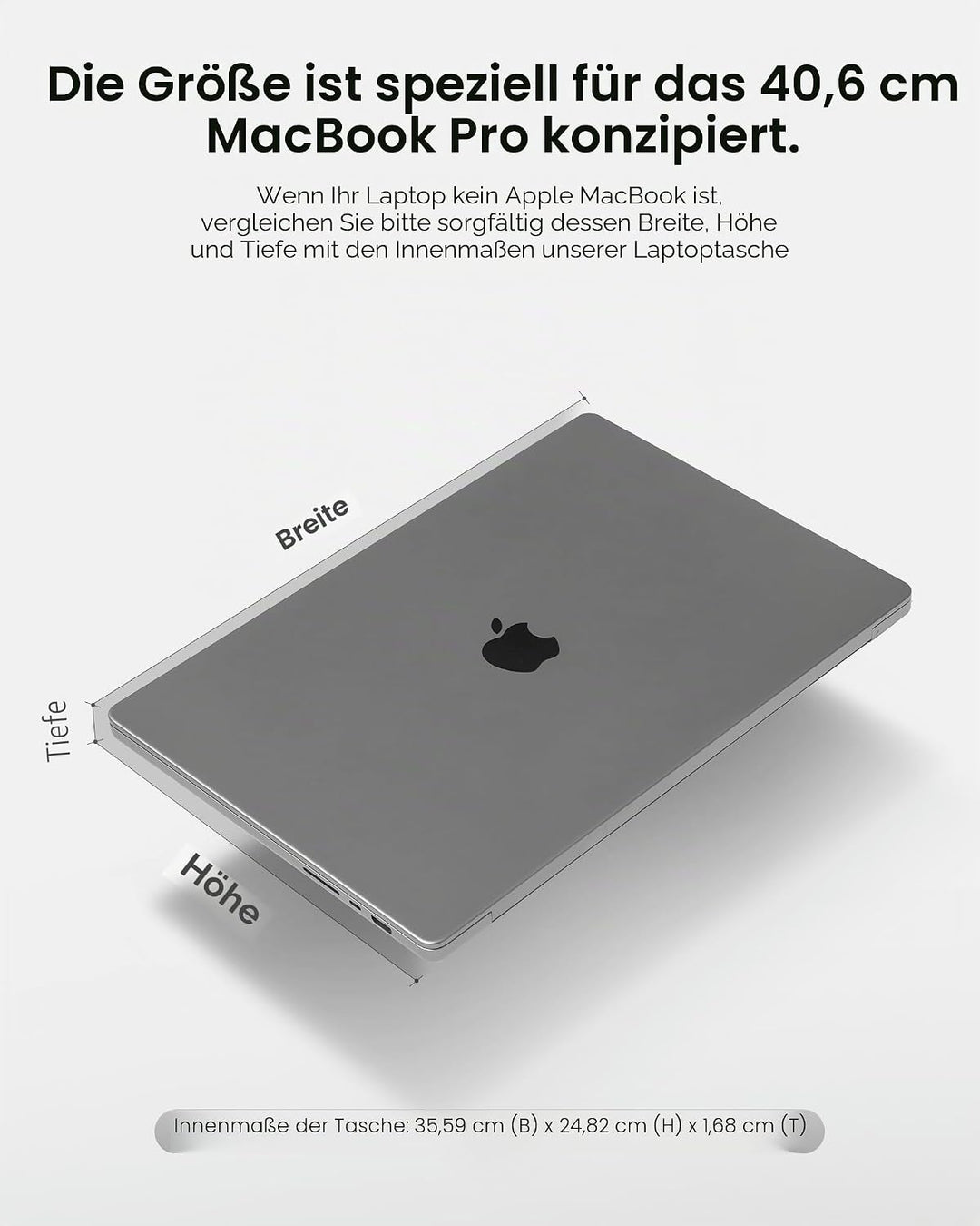 tomtoc 360° Schutzhülle Laptop Hülle für 16 Zoll MacBook Pro M3/M2/M1 Pro/Max A2991 A2780 A2485 A214