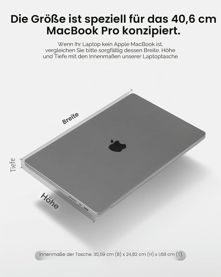 tomtoc 360° Schutzhülle Laptop Hülle für 16 Zoll MacBook Pro M3/M2/M1 Pro/Max A2991 A2780 A2485 A214