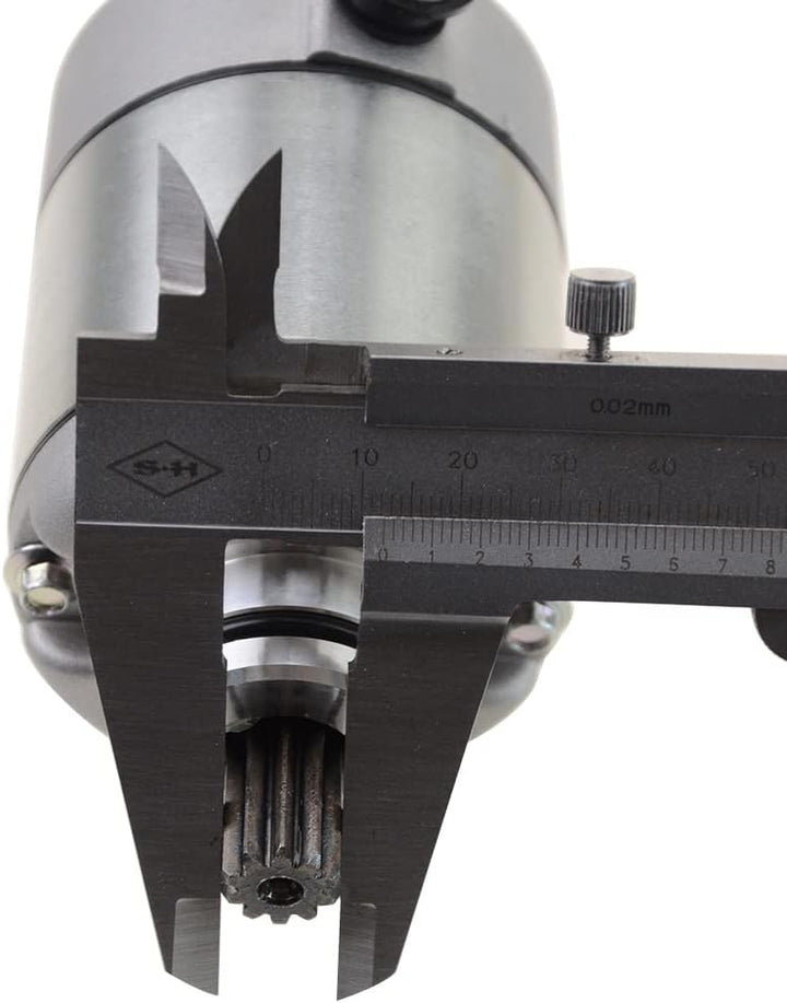 GOOFIT 10T 12V Elektrostarter Motorzubehör Fit Motor ersatz Für TRX450 2006-2014 Motorrad Quad ATV U
