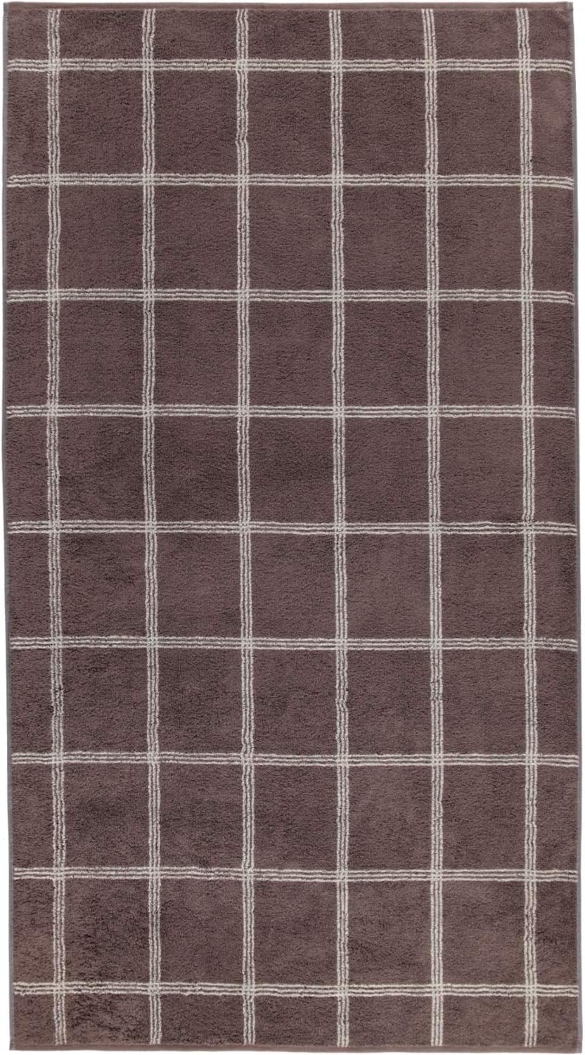 CAWÖ Home Handtücher Luxury Home Two-Tone Grafik 604 Pepper - 37 Duschtuch 80x150 cm, Duschtuch 80x1