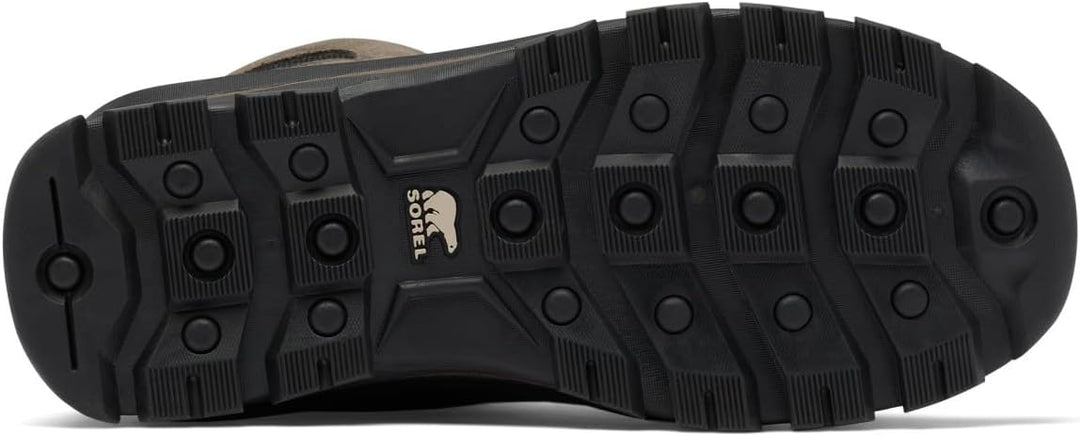 Sorel Buxton Lace Waterproof wasserdichte Winterstiefel für Herren, Braun (Delta x Black), 40 EU 44