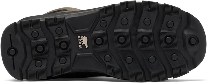 Sorel Buxton Lace Waterproof wasserdichte Winterstiefel für Herren, Braun (Delta x Black), 40 EU 44