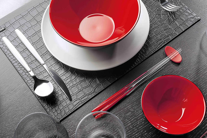 Guzzini - My Fusion, Set 2 Schalen - Azur/Orange, Ø12,5 x h5 cm | 260 cc - 281412145 12x5 cm Orange,
