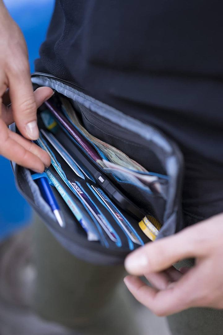 Lifeventure RFiD-Schutz Reise-Geldgürtel Brieftasche - Kompakte Tasche, Reisegeldbörse, umweltfreund