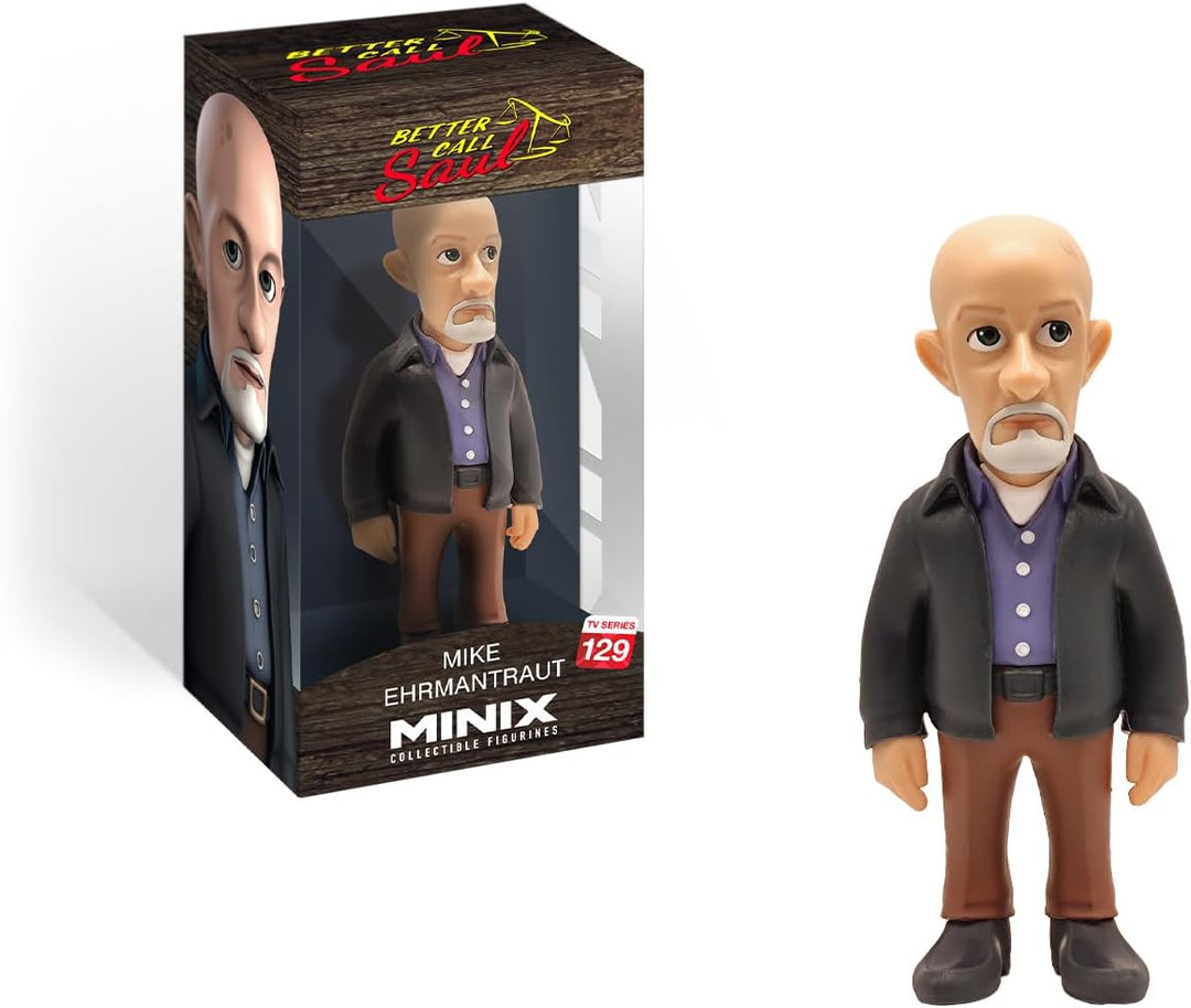 MINIX Mike Figur, Better Call Saul, Sammlerstücke 12 cm, Geschenkidee für Kinder und Erwachsene, Fan