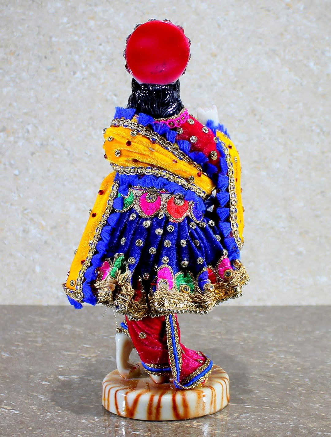 Esplanade Harz Krishna Kishan Murti Idol Statue Skulptur (11") Mehrfarbig…