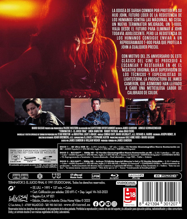 Terminator 2 - El juicio final (4K UHD) - BD