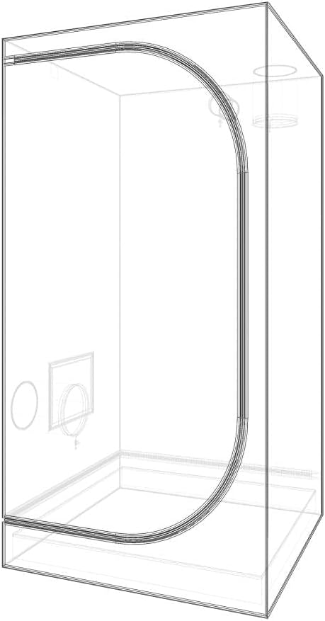 Growschrank Growzelt Secret Jardin Dark Street 90x90x170cm (DS90 V3.0)