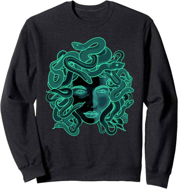 Antike griechische mythologische Medusa Sweatshirt