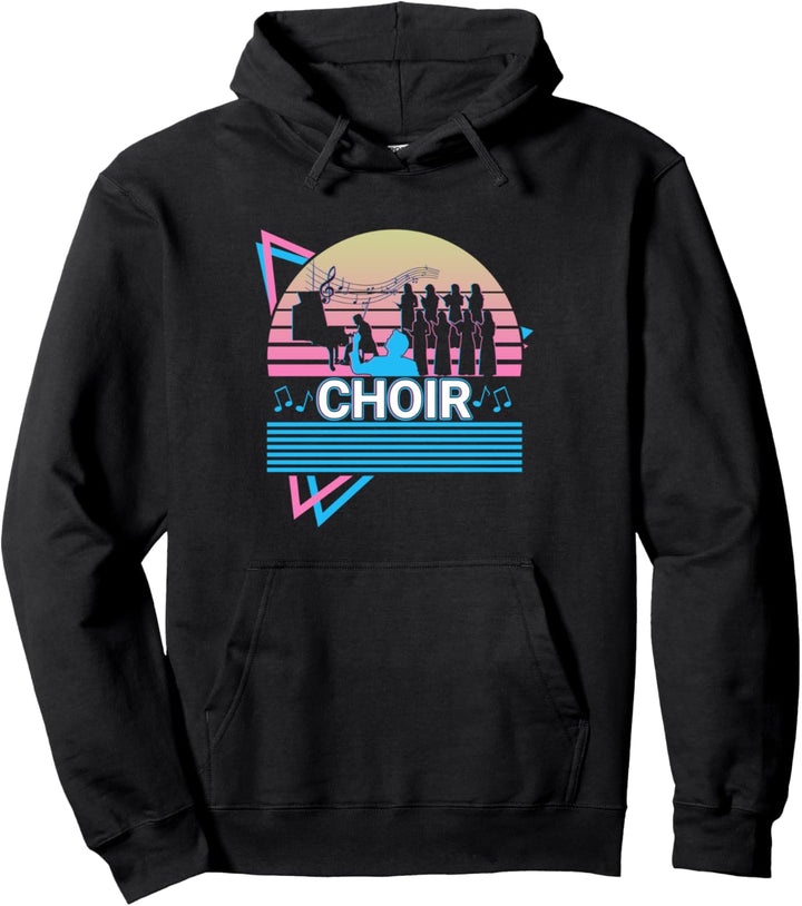Chor Chorister Retro Pullover Hoodie