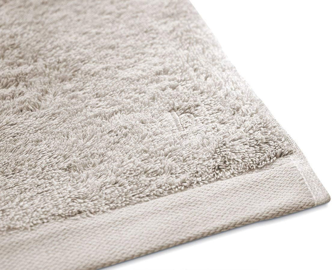 herzbach home Saunatuch 80 x 200 cm 2er Set – 100% Baumwolle – weich & saugstark – extra gross & lan
