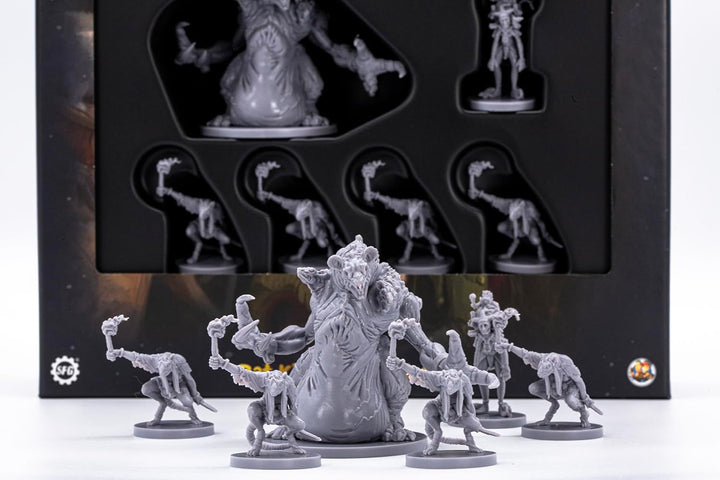 Steamforged Animal Adventures: Secrets of Gullet Cove – Rat King of Gullet Cove, RPG Feind Miniature