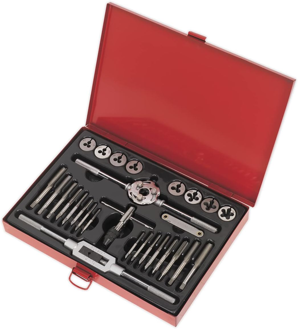 Sealey Ak3028 Gewindeschneid-Set, metrisch, 28-teilig 28 Pieces, 28 Pieces
