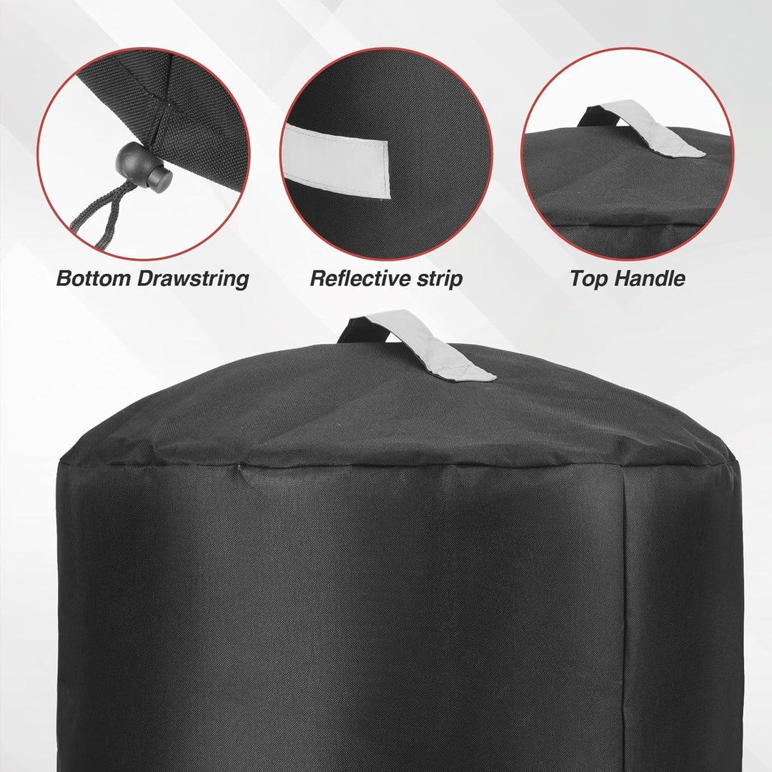 Solo Stove Abdeckung für Bonfire Feuerschale, Feuerstellenabdeckung Gasfeuerstelle für Solo Stove Bo